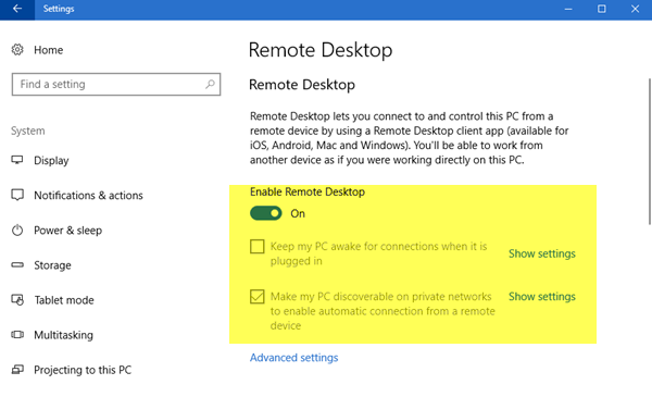 setup remote desktop connection for mac